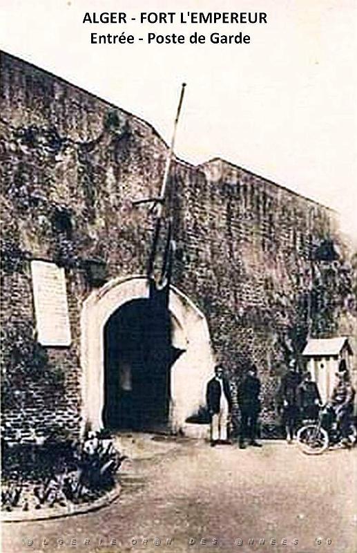 05- Alger - Fort l'Empereur - Entree - Poste de Garde.jpg